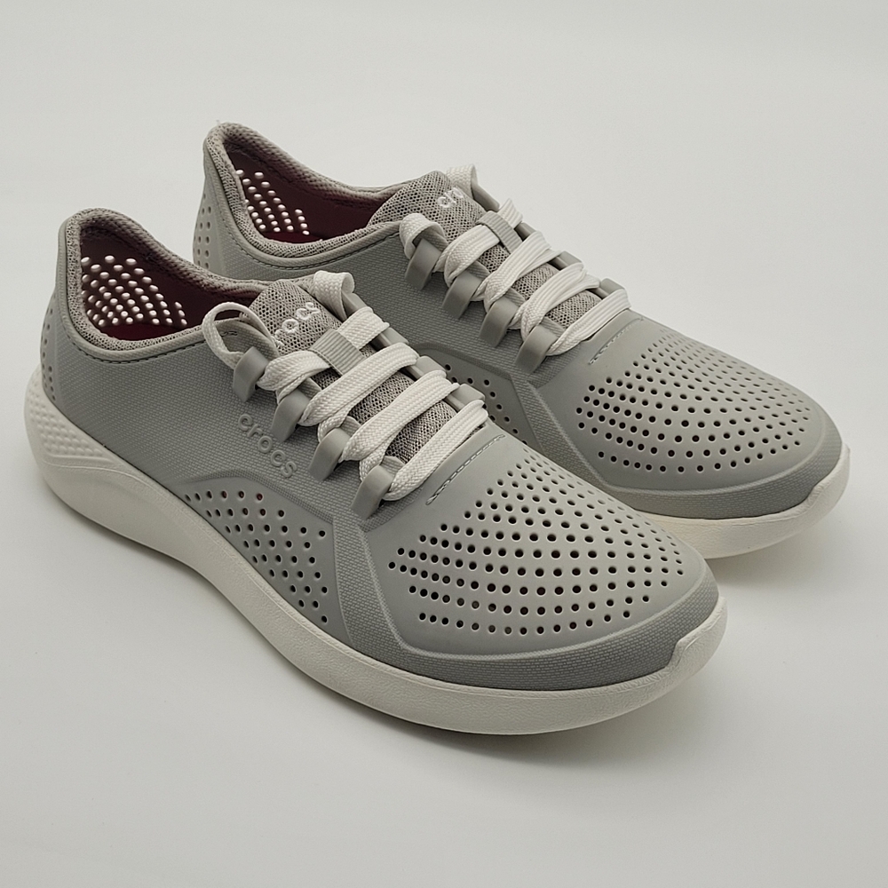 Crocs LiteRide Pacer Women’s Size 9 Gray Athletic Shoes - Gently Used, 205234